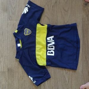Soccer Jersey Boca Juniors kids Unisex Jersey